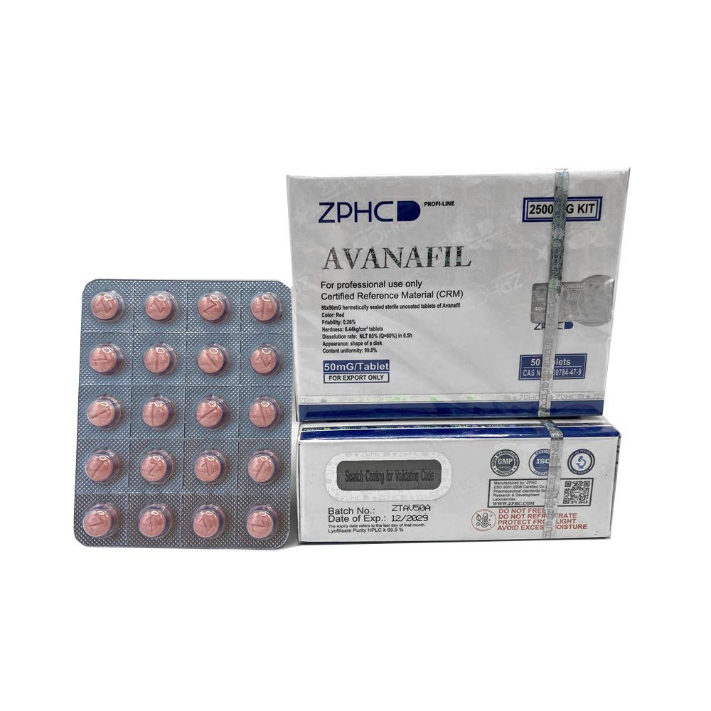 Avanafil 50tab/50mg ZPHC