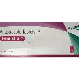 Femistra Anastrazole 1mg/tab - цена за 10 таблеток.