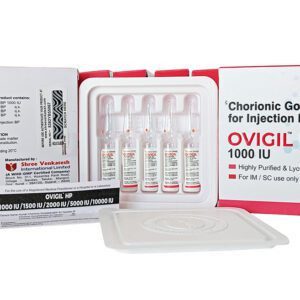 HCG OVIGIL HP 1000IUVIAL - ЦЕНА ЗА 5000ЕД