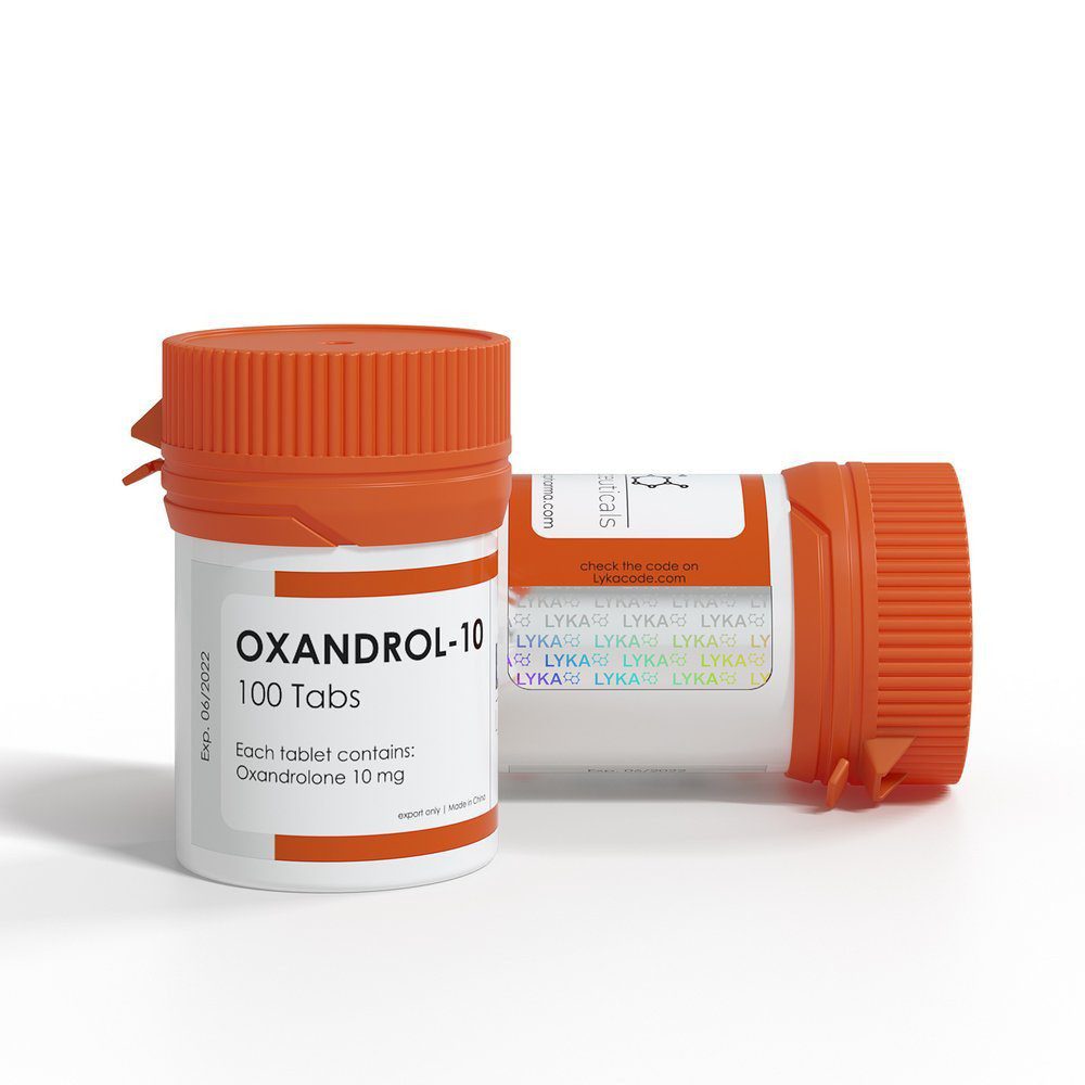 LYKA OXANDROL (годен до 08.2025) 10mg/tab - ЦЕНА ЗА 100ТАБ