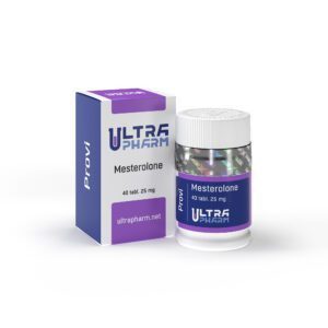 Mesterolone  Ultra-Pharm (провирон) 25mg/tab - ЦЕНА ЗА 40ТАБ