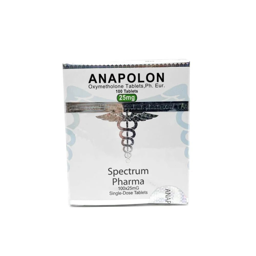 SPECTRUM ANAPOLON 25MG/TAB - ЦЕНА ЗА 100 ТАБ