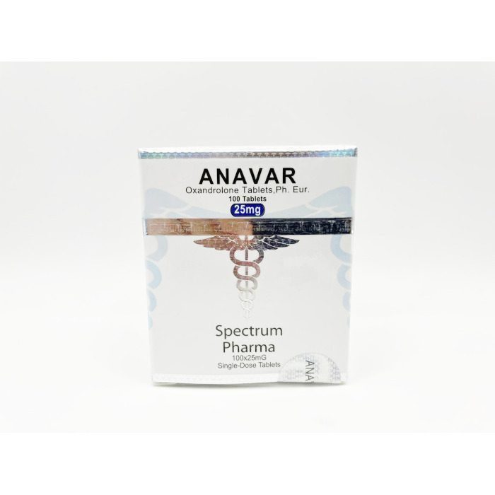 SPECTRUM NEW ANAVAR 25mg/tab - цена за 20 таблеток