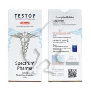 SPECTRUM TESTOP 100mg/ml - ЦЕНА ЗА 10 АМПУЛ