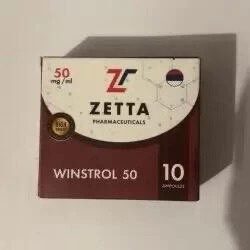 ZETTA winstrol 50mg/ml - ЦЕНА ЗА 10 АМПУЛ