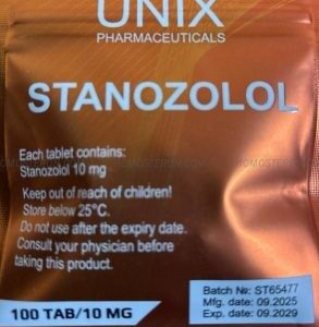 Stanozolol 100tab/10mg Unix