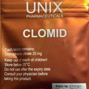 Clomid 50tab/25mg Unix