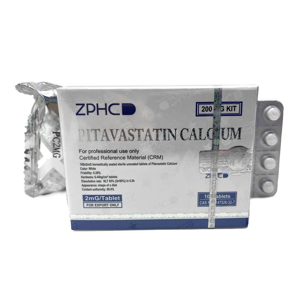 ZPHC NEW Pitavastatin Calcium 2MGTAB - ЦЕНА ЗА 100 ТАБ